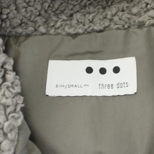 未使用品 スリードッツ three dots プードルボア ケープ Poodle boa