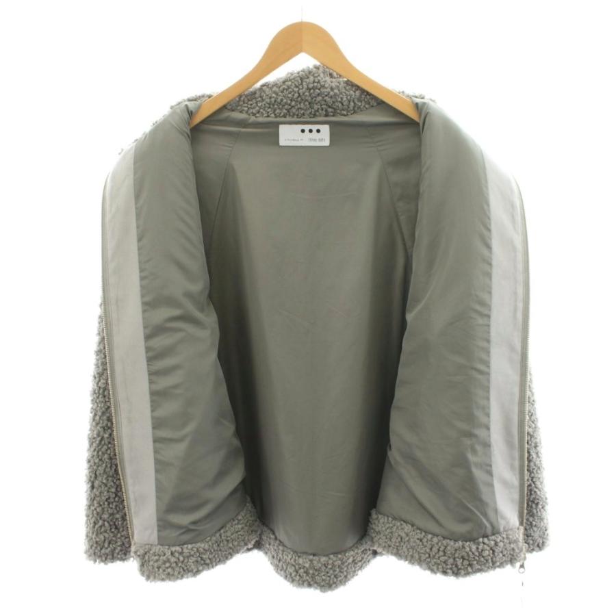 未使用品 スリードッツ three dots プードルボア ケープ Poodle boa