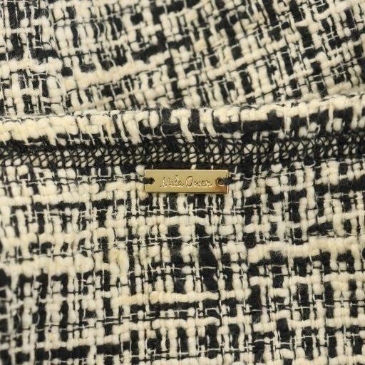 ミラオーウェン Mila Owen ノーカラージャケット ツイード 0 黒