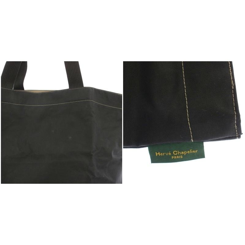 エルベシャプリエ Herve Chapelier ナイロン舟型ショルダーXL トート