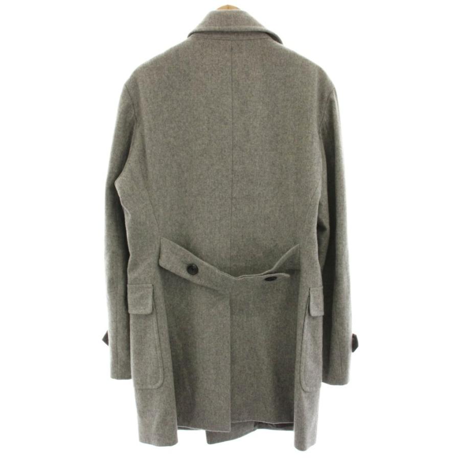 メンズ jet cruise azabu tailor グレーチェック チェスターコート