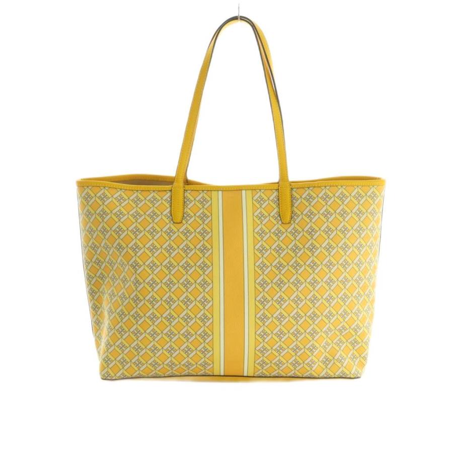 トリーバーチ TORY BURCH トートバッグ 総柄 イエロー 黄色 /MI 