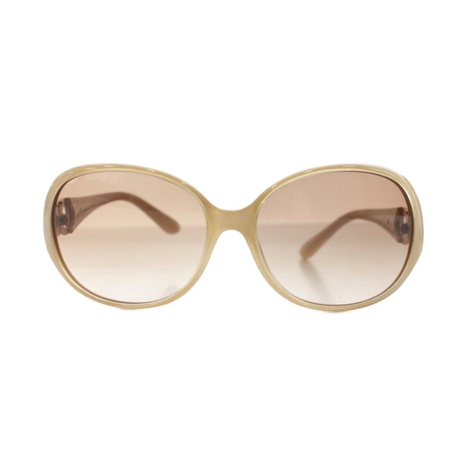 サルヴァトーレフェラガモ ガンチーニ サングラス プラスチック ベージュ 茶 FERRAGAMO（フェラガモ） サルヴァトーレフェラガモ Salvatore