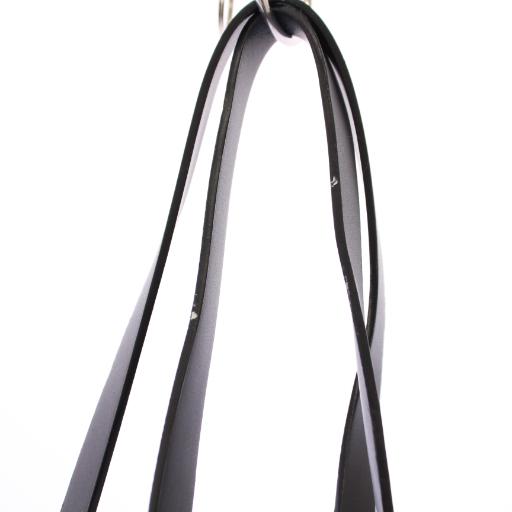 ペリーコ PELLICO ハンドバッグ ダブルハンドル 巾着型 ファー レザー 