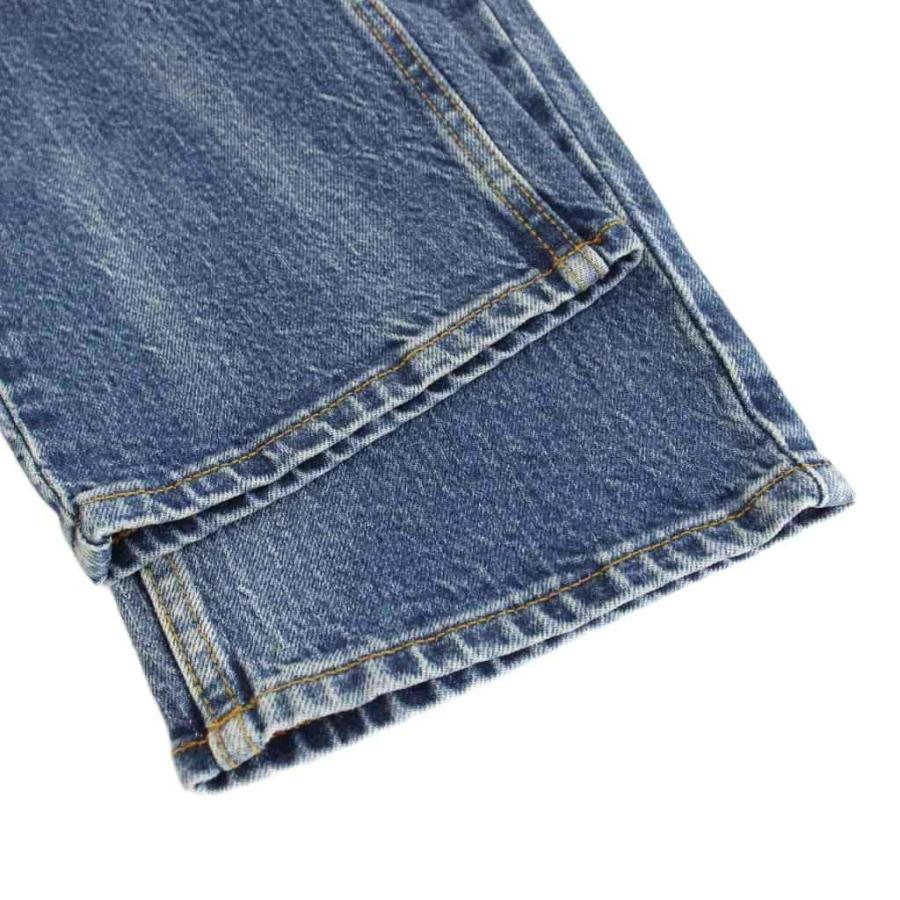 スビ Ksubi デニムパンツ ジーンズ USED加工 刺繍 28 水色 ライト