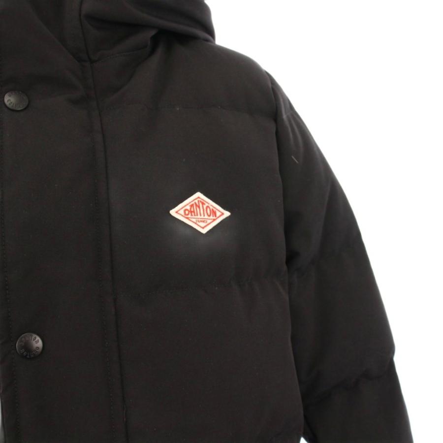 ダントン DANTON ダウンコート アウター ロング フード フェイクファー