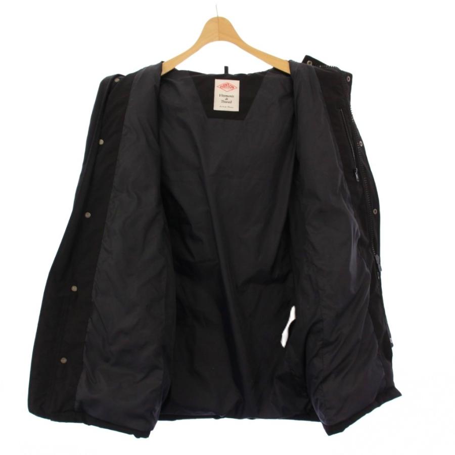 ダントン DANTON ダウンコート アウター ロング フード フェイクファー