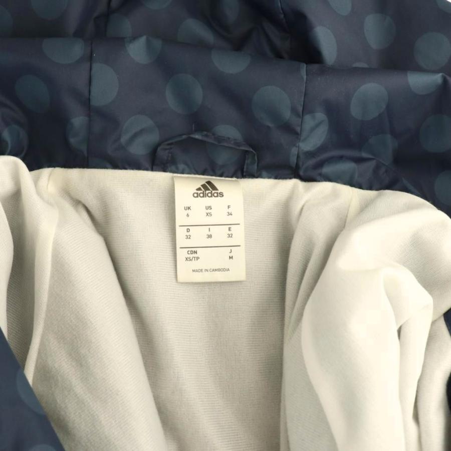 adidas（アディダス） ジップアップパーカー ドット柄 M ネイビー /DO