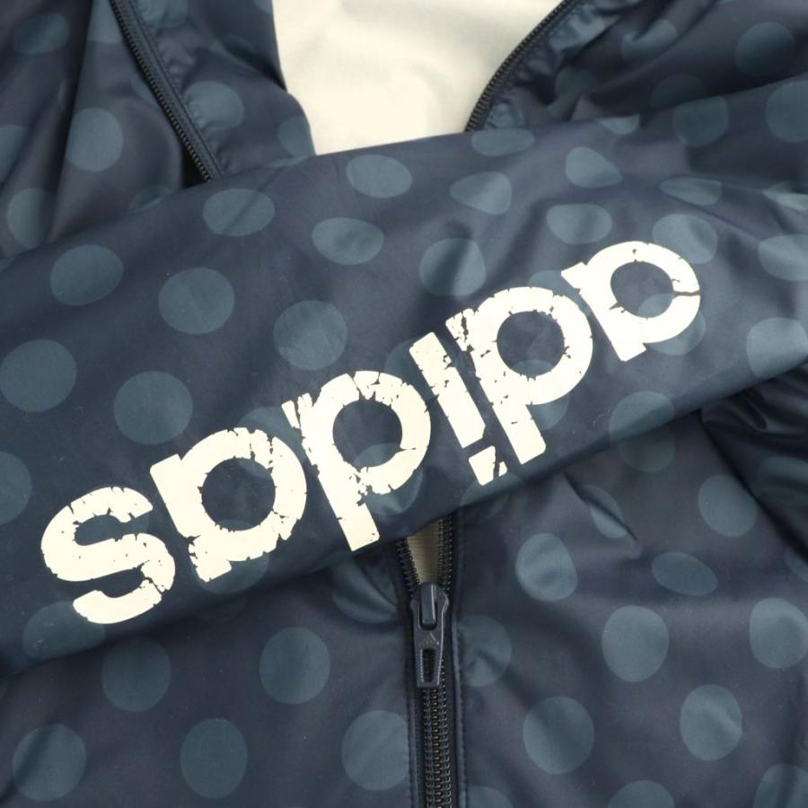 adidas（アディダス） ジップアップパーカー ドット柄 M ネイビー /DO