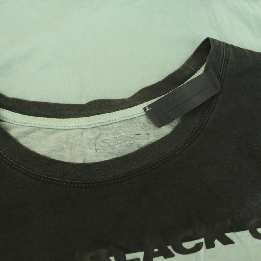 DIESEL BLACK GOLD ディーゼルブラックゴールド Tシャツ S 水色 バイ 