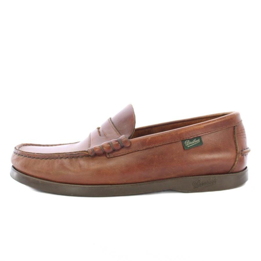 パラブーツ Paraboot コロー CORAUX ローファー シューズ レザー 24.5