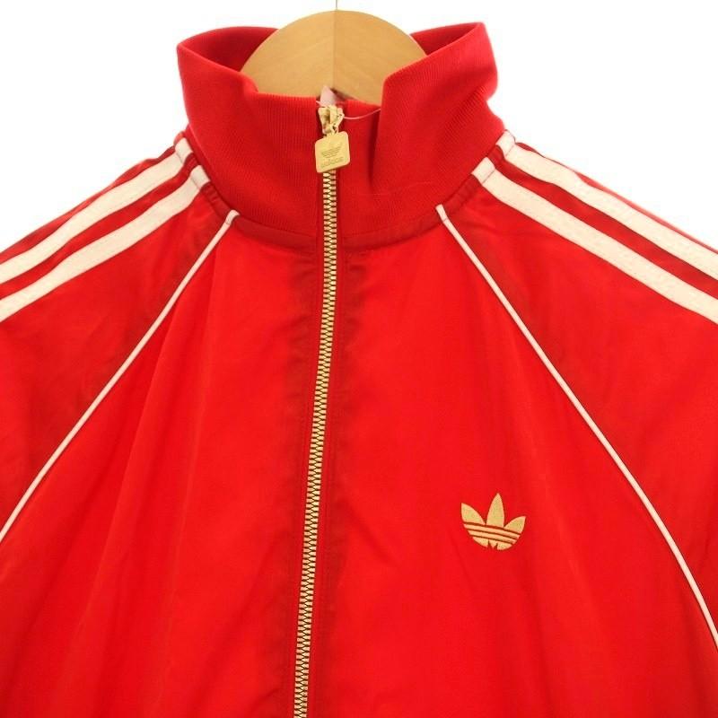 adidas 赤 トラックジャケット リメイク トップス adidas Originals アディダス originals トラックジャケット スリー