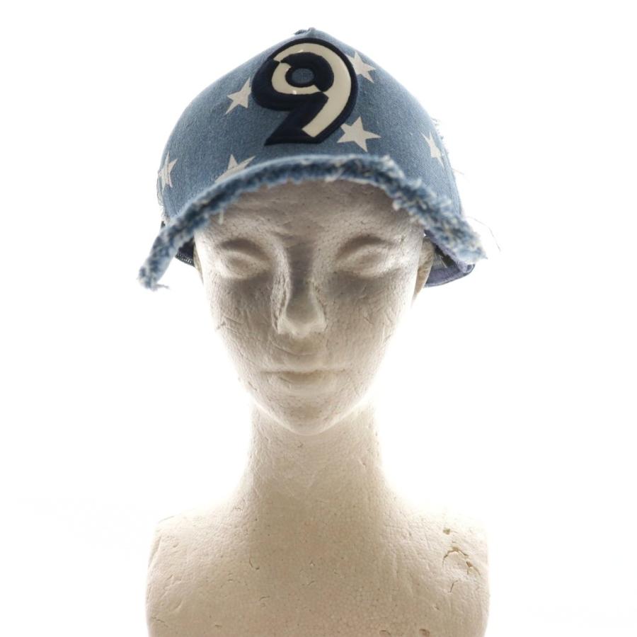 鹿島アントラーズ キャップ帽子 ヨシノリコタケ YOSHINORI KOTAKE ヨシノリコタケ YOSHINORI KOTAKE デニムメッシュキャップ 帽子