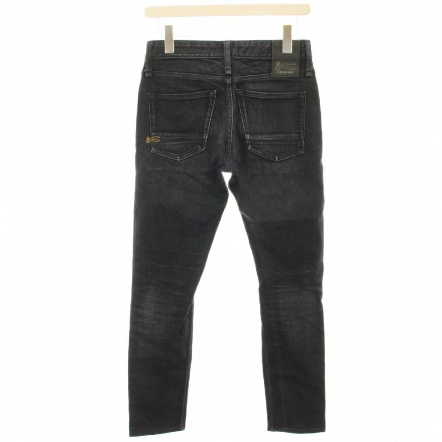 DENHAM RAZOR スリムフィット ブラックデニム W32 L32 デンハム DENHAM RAZOR SLIM FIT デニムパンツ ジーンズ USED加工 W28