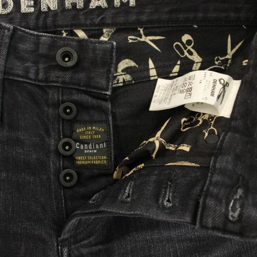デンハム DENHAM RAZOR SLIM FIT デニムパンツ ジーンズ USED加工 W28