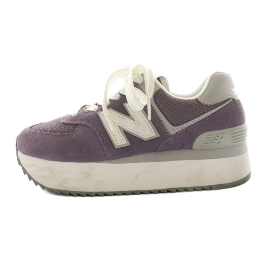 美品！New Balance 574 シューズ　24cm 楽天市場】ニューバランス 574 スニーカー レディース WL574EVB new