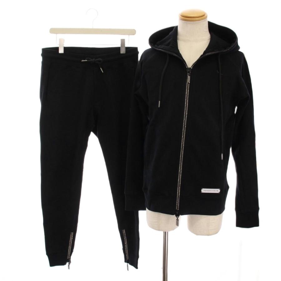 未使用　1PIU1UGUALE3 RELAX セットアップ　ブラック 1PIU1UGUALE3 RELAX セットアップメンズ