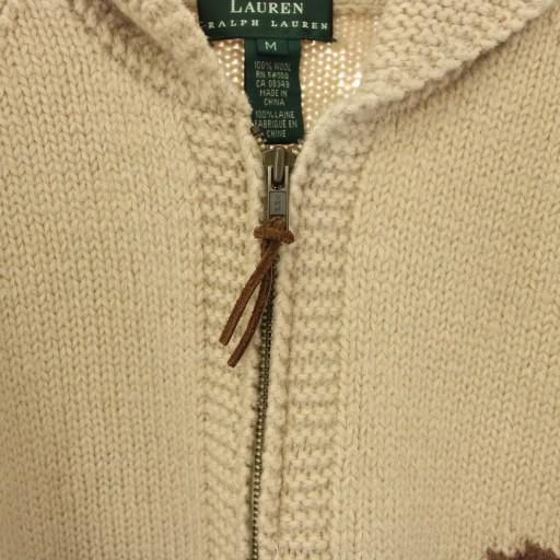 ローレンラルフローレン LAUREN RALPH ニットジャケット カウチン