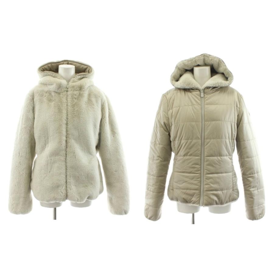 セーブザダック SAVE THE エコダウン 中綿ジャケット ファー