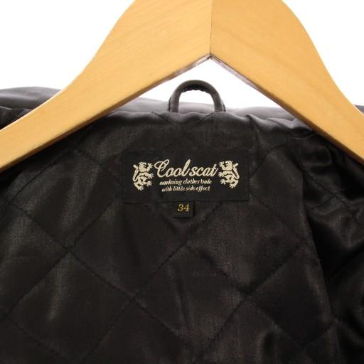 クールスキャット COOLSCAT ライダースジャケット 革ジャン レザー