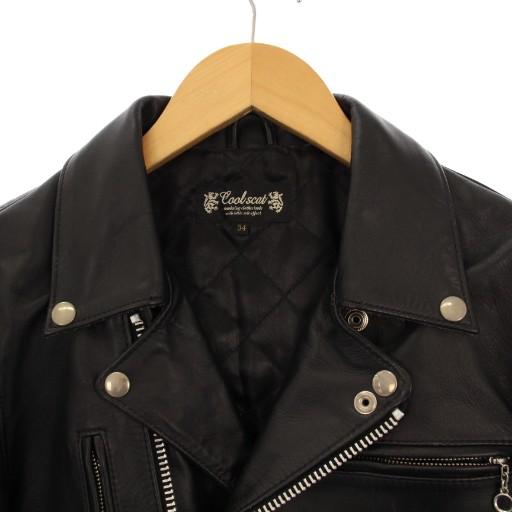クールスキャット COOLSCAT ライダースジャケット 革ジャン レザー