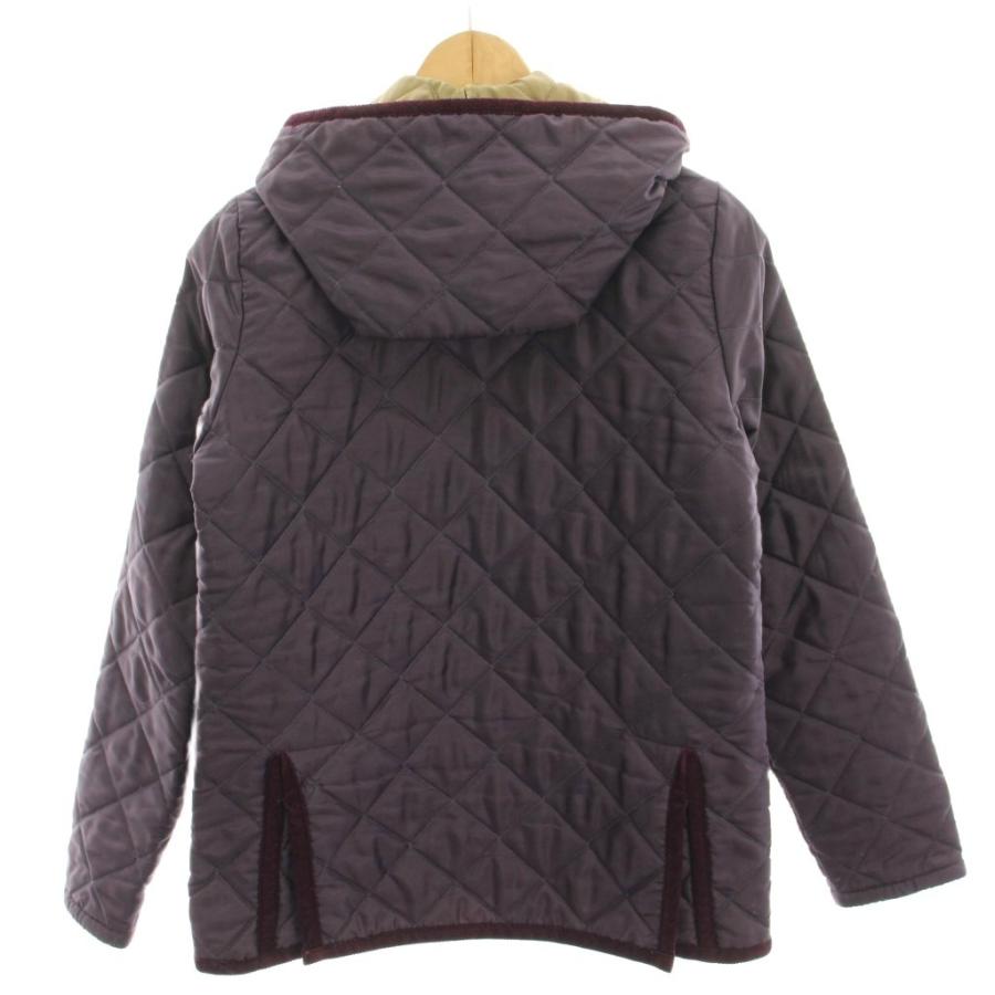 レディース LAVENHAM⭐︎チェック柄切り替えキルティングコート⭐︎36