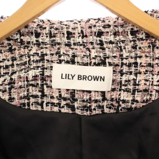 リリーブラウン Lily Brown 24AW チェスターコート アウター ロング丈