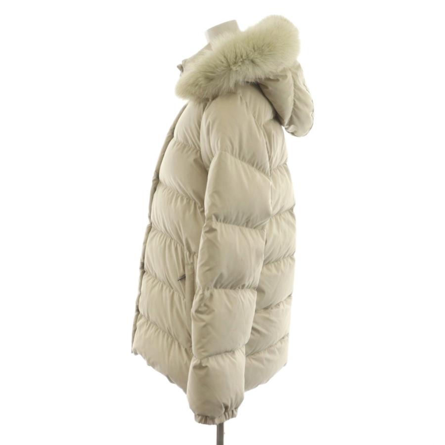 【未使用品】 MONCLER モンクレール ダウンジャケット 茶タグ MONCLER（モンクレール） 茶タグ ダウンジャケット フード ファー