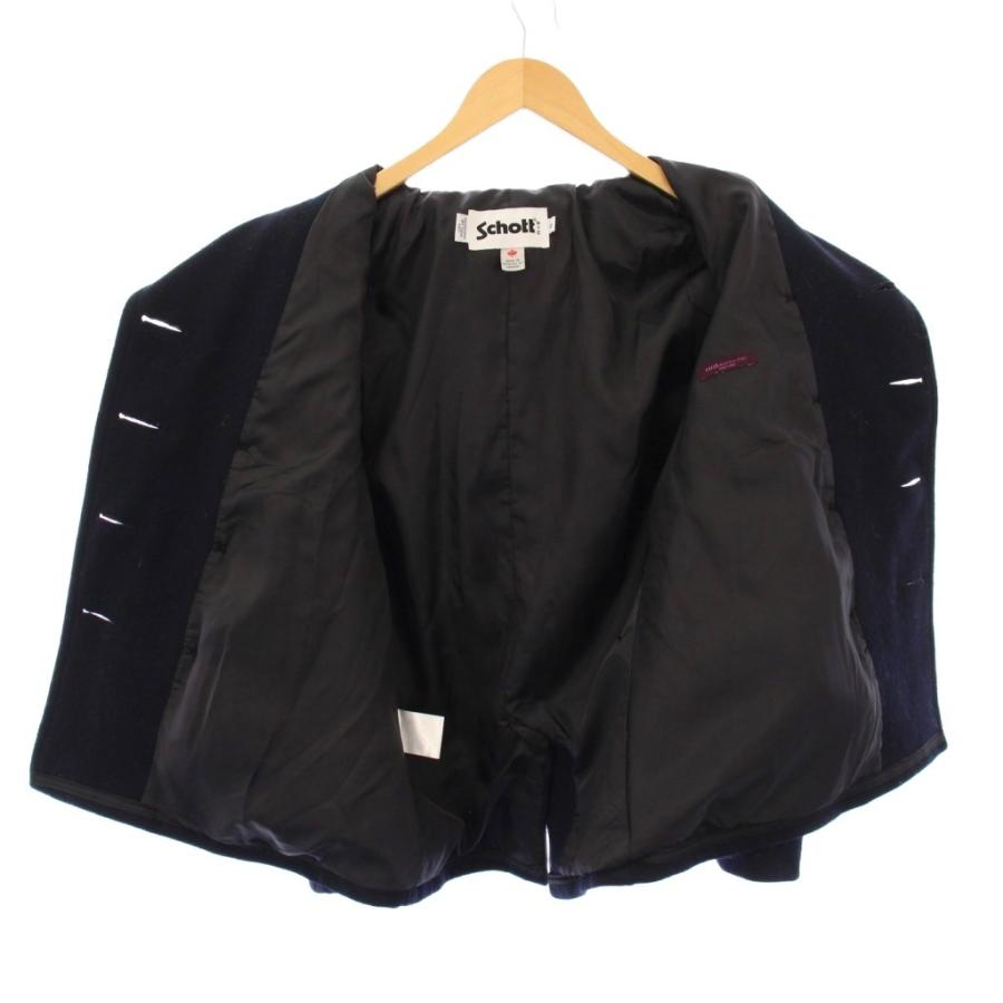 ショット SCHOTT ピーコート Pコート アウター ショート丈 ダブル