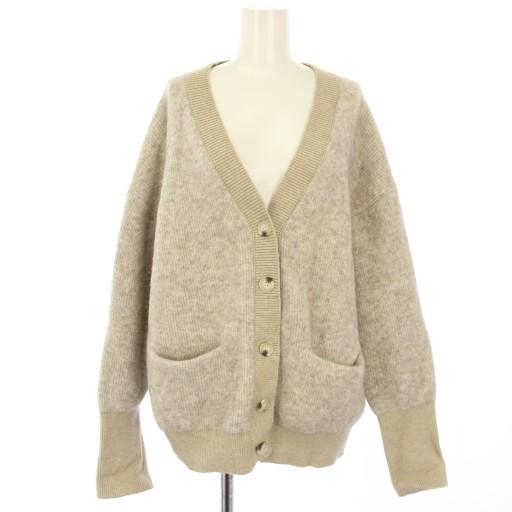 マチャット MACHATT シャギーモヘアニットカーディガン ニット 長袖