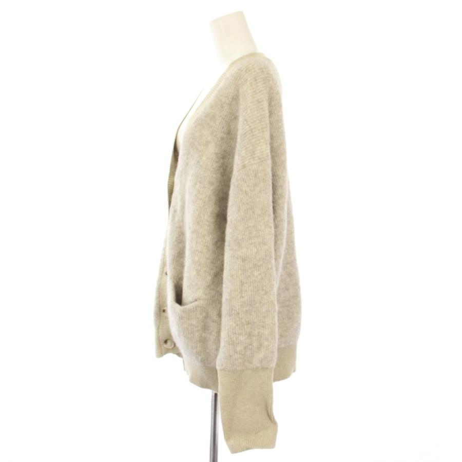 マチャット MACHATT シャギーモヘアニットカーディガン ニット 長袖