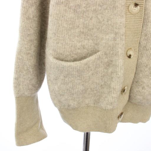 マチャット MACHATT シャギーモヘアニットカーディガン ニット 長袖