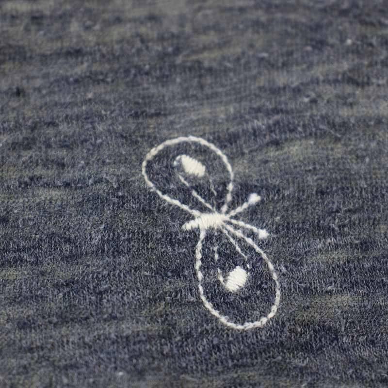 ミナペルホネン mina perhonen choucho カットソー 半袖 Tシャツ 刺繍