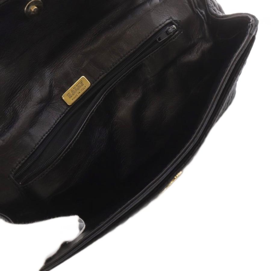 Bally（バリー） ショルダーバッグ チェーンショルダー 紺 ネイビー