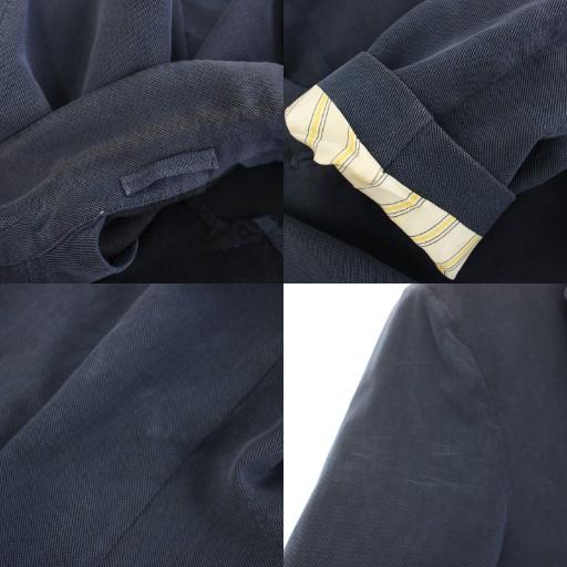 ラルディーニ LARDINI テーラードジャケット シングル ラペルピン付き 