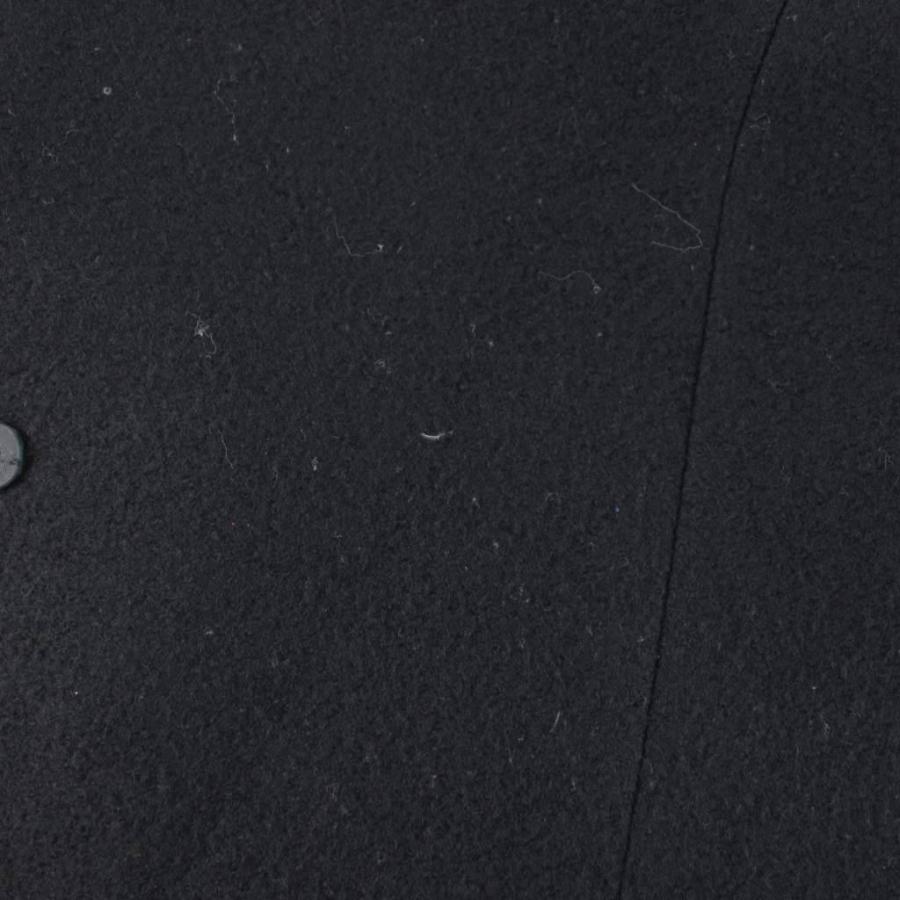 ローズティアラ Rose Tiara コート 46 黒 ブラック ビッグカラー /AP