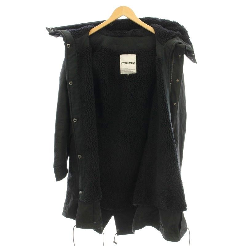 ATTACHMENT（アタッチメント） モッズコート 裏ボアライナー付