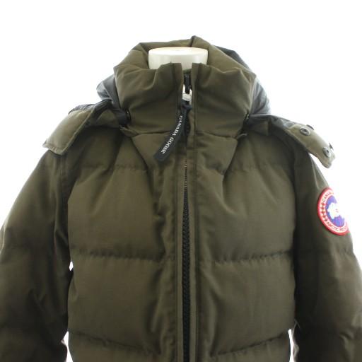 カナダグース CANADA GOOSE BELLEVILLE ダウンジャケット フード ロゴ