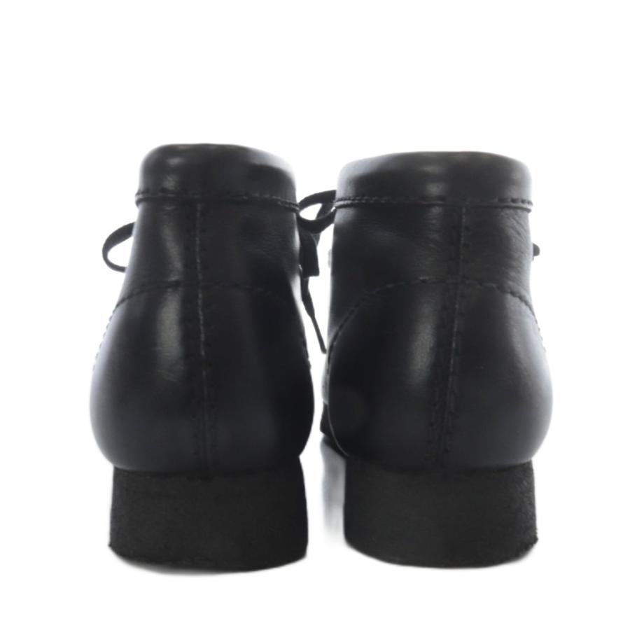 Clarks（クラークス） ワラビーブーツ レザー UK5 ブラック /YO15
