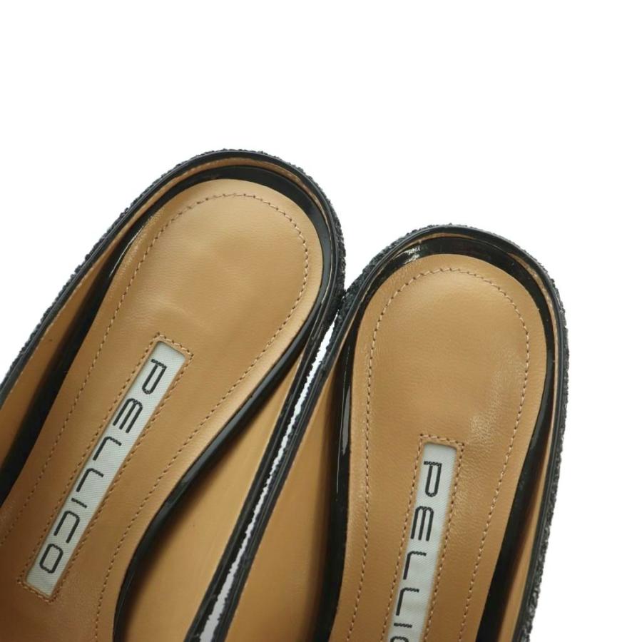 未使用品 ペリーコ PELLICO パンプス ポインテッドトゥ グリッター