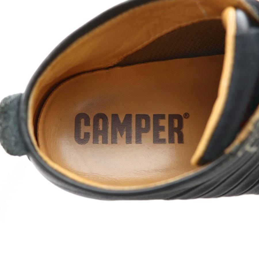 カンペール CAMPER レザースニーカー ドレスシューズ 40 黒 ブラック
