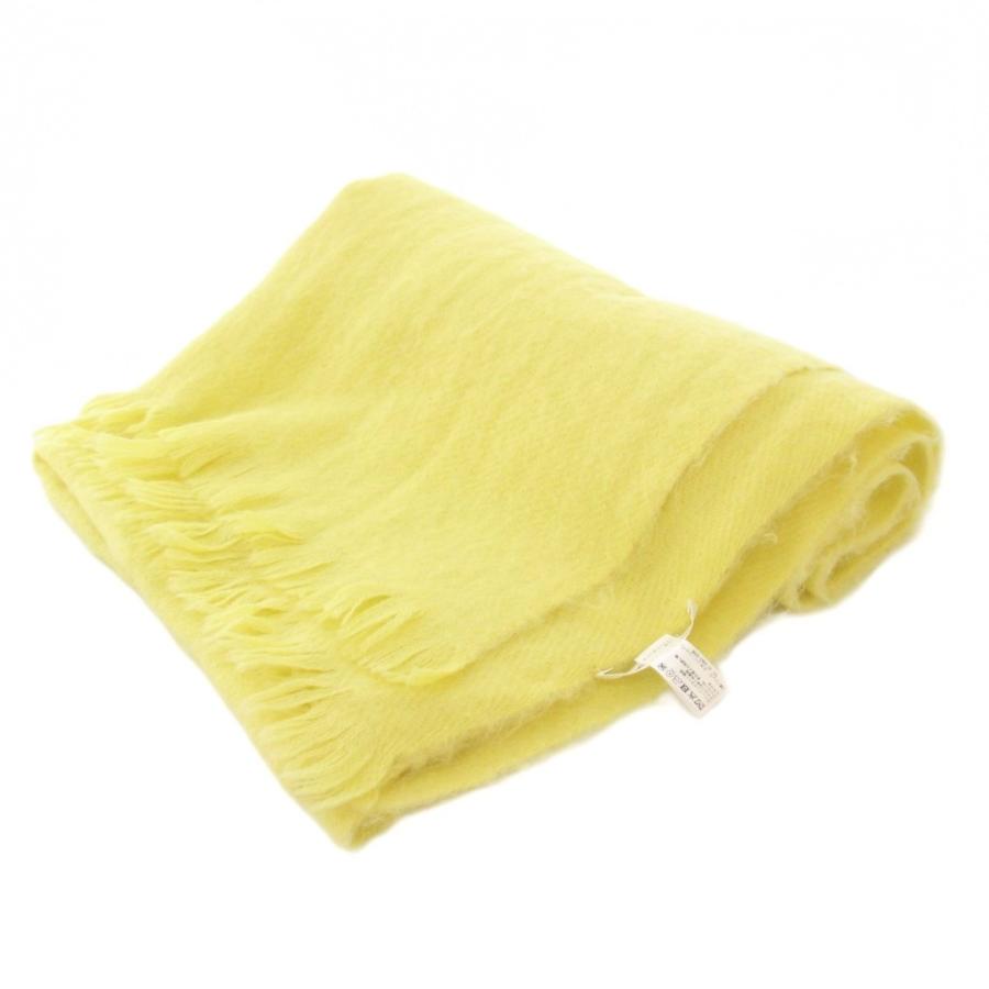 asauce meler アソースメレ アルパカ マフラー ストール イエロー