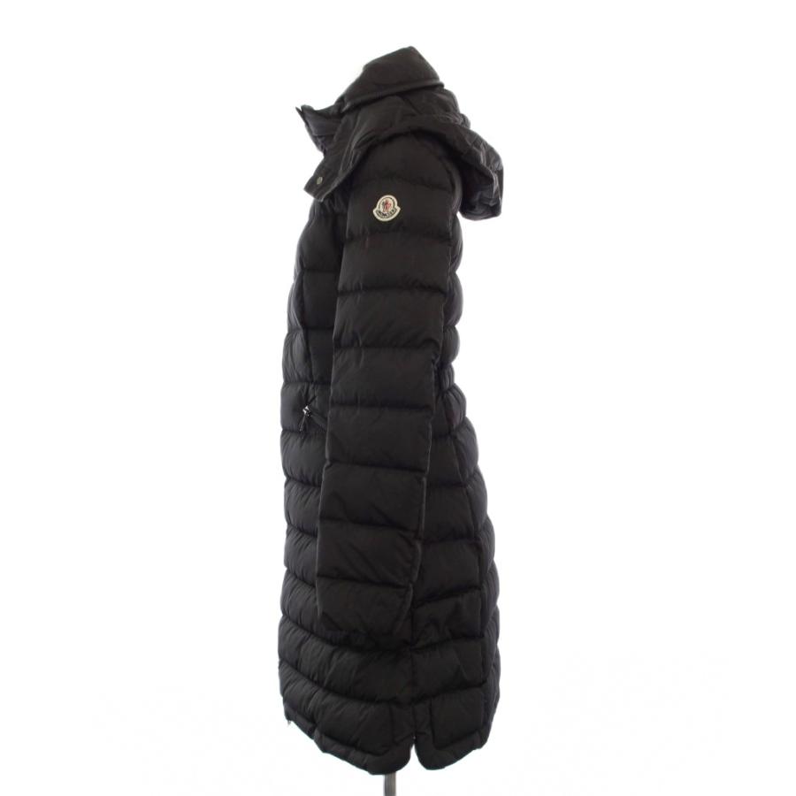 【極美品】MONCLER モンクレール フラメッテ ブラック 1 ロングダウン モンクレール MONCLER FLAMMETTE フラメッテ ダウンコート ロング