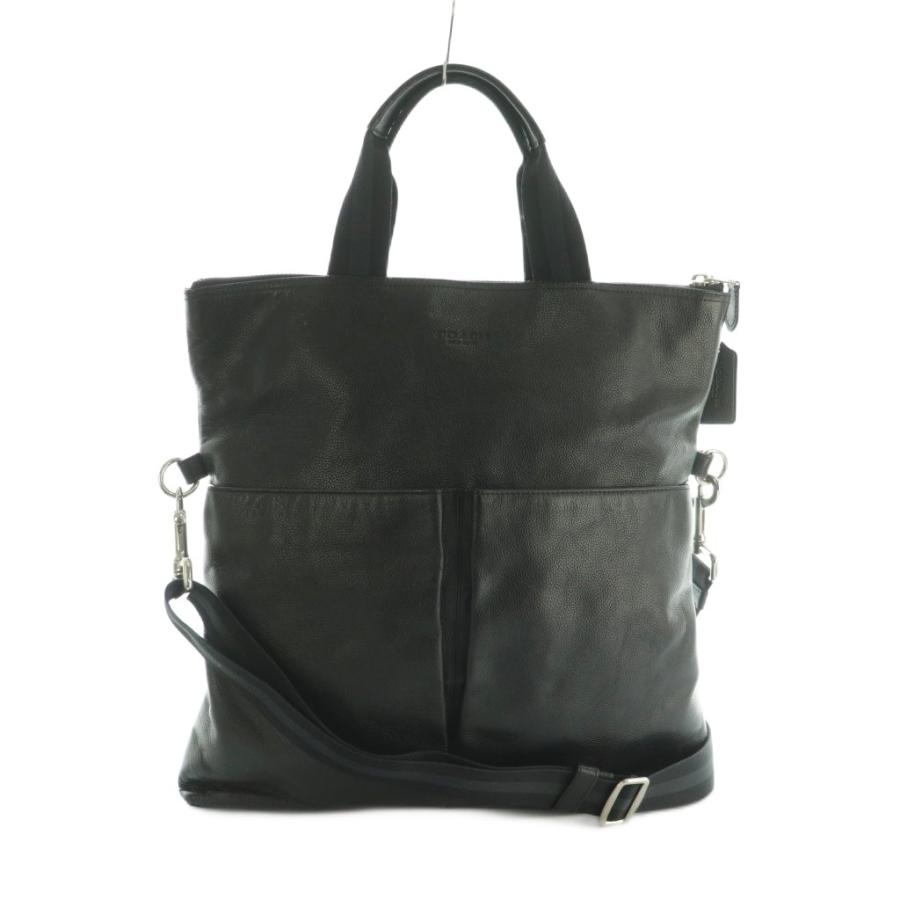 美品 コーチ 2WAYハンドバッグ ショルダーバッグ F54759 レディース COACH COACH（コーチ） COACH 2WAY トートバッグ ショルダーバッグ レザー 黒