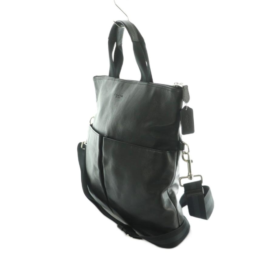 COACH（コーチ） COACH 2WAY トートバッグ ショルダーバッグ レザー 黒