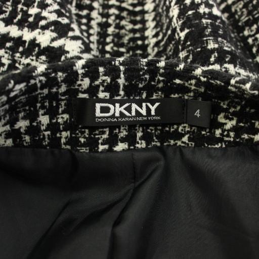ダナキャランニューヨーク DKNY ノーカラージャケット ジップアップ 