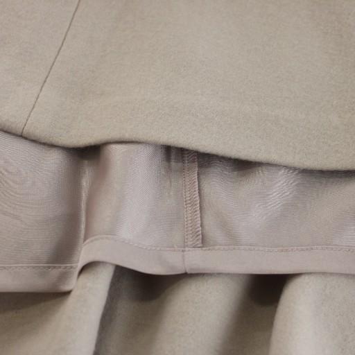 アナイ ANAYI 23AW ウールジャージーヘムフレアワンピース ミモレ