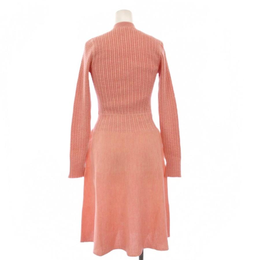 CHANEL ニットワンピース 半袖 フレア　34サイズ CHANEL ニットワンピース 半袖 フレア 34サイズ 中古・古着通販