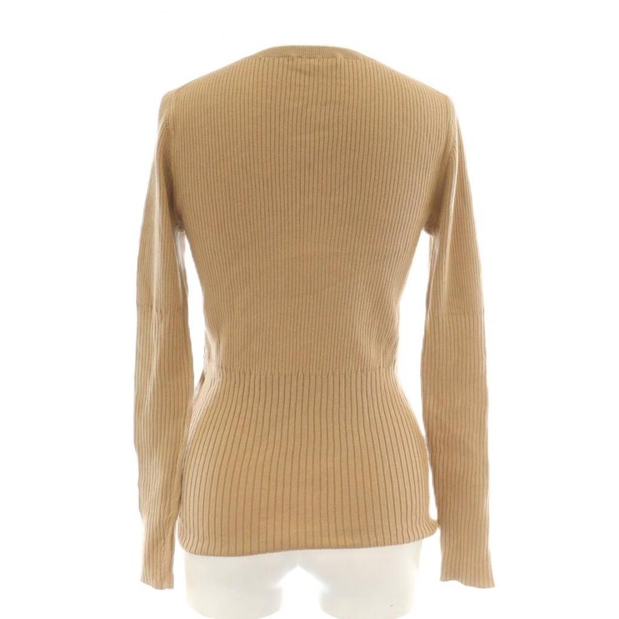 theory luxe（セオリーリュクス） ニット セーター 38 ブラウン リブ  