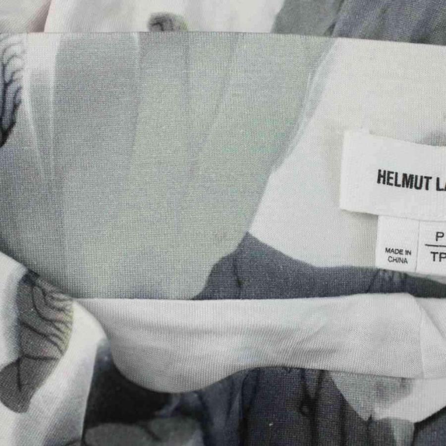 ヘルムートラング HELMUT LANG スカート ロング TP 白 ホワイト グレー 